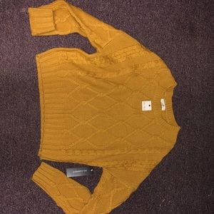 Mustard Sweater NEVER WORN